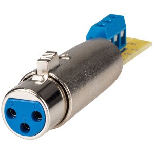 Rolls XLF112 XLR Female to Screw Terminal Adapter